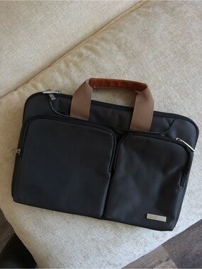 Lacdo Grey Laptop Bag